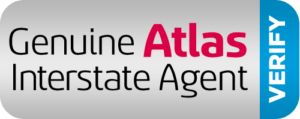 Genuine Atlas Interstate Agent badge
