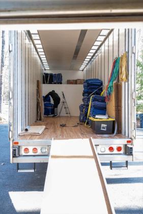 Worth Moving interior of truck Richmond VA