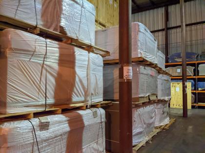 Warehouse storage